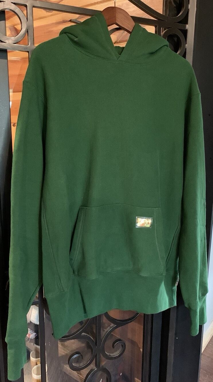 Advisory Board Crystals Abc 123 Heavyweight Pullover Hoodie Mens XL CLG Green